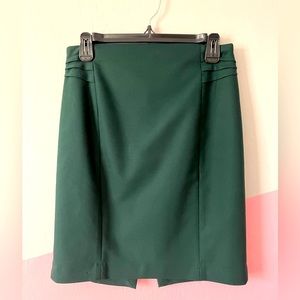 Green Express Pencil Skirt